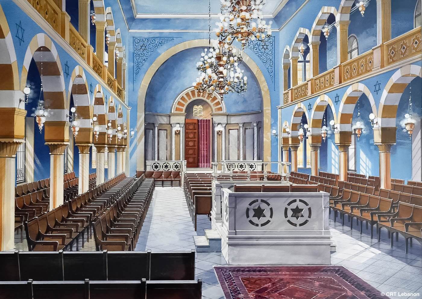 Historic Synagogue in Beirut