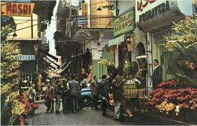 Market scene in West Beirut